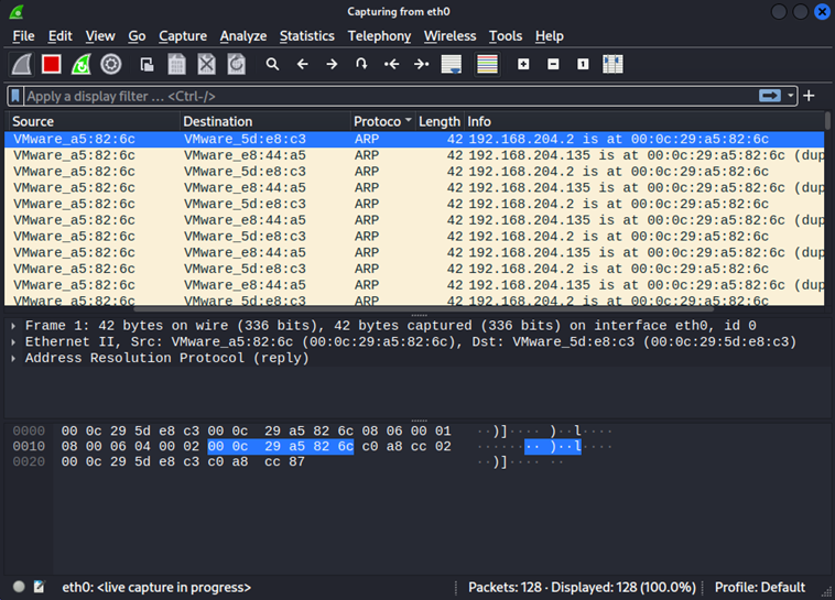 图21-3 arp部分抓包细节