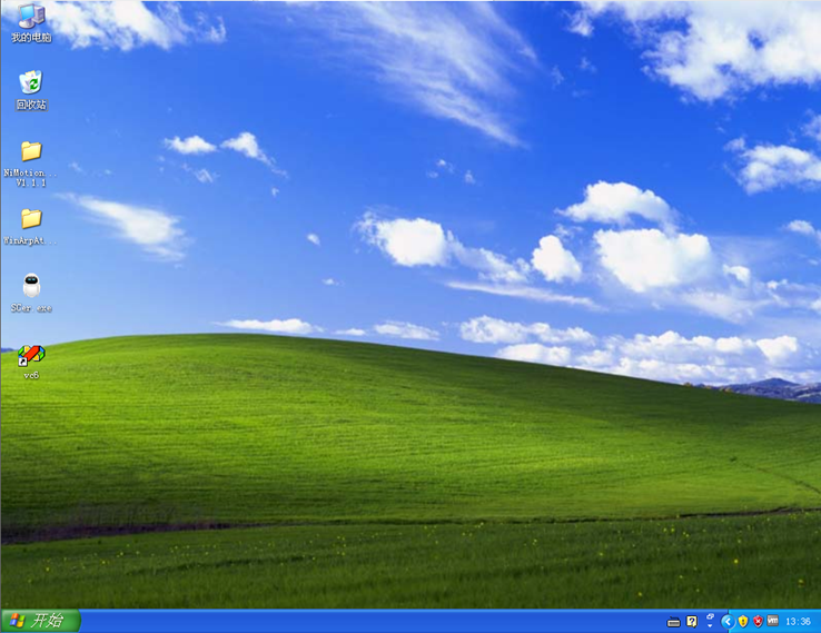 图3 打开靶机windows xp