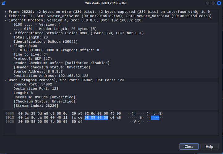 图22 UDP请求详情